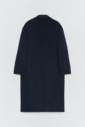 SOSHIOTSUKI X PINSTRIPE OVERSIZE FIT COAT - Image 4