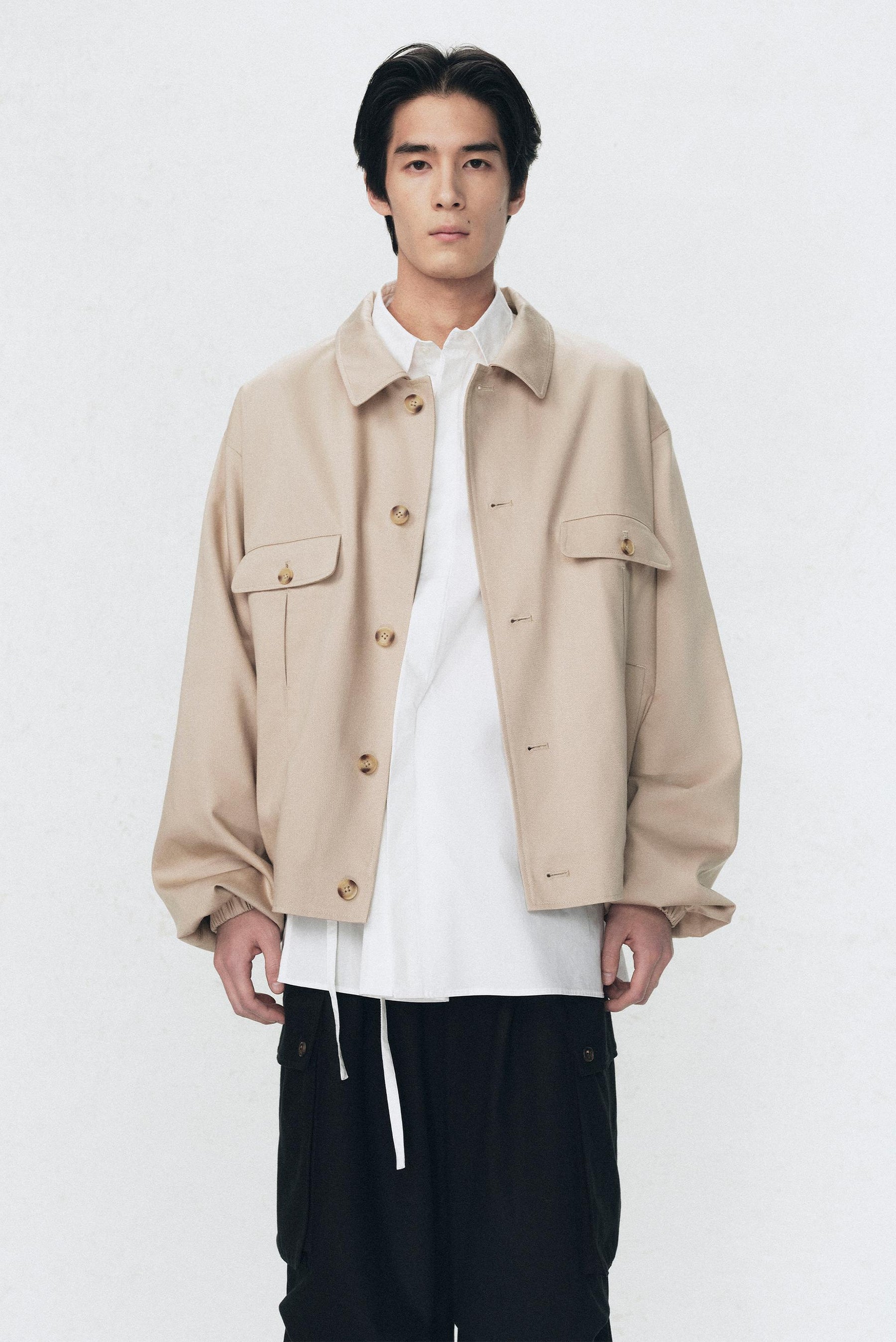 RELAXED FIT JACKET WITH POCKETS SOSHIOTSUKI X - Image 2