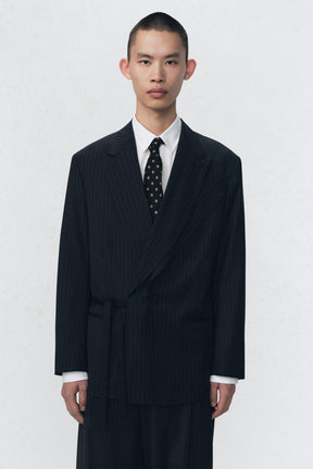 Pinstripe Suit Blazer