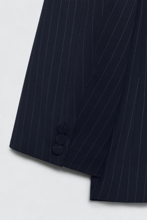 Pinstripe Suit Blazer