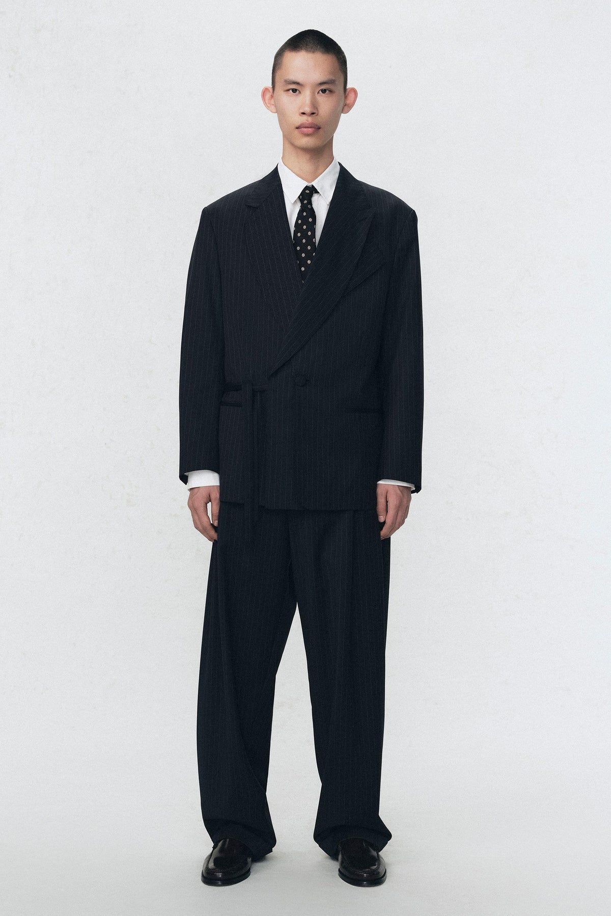 Pinstripe Suit Blazer