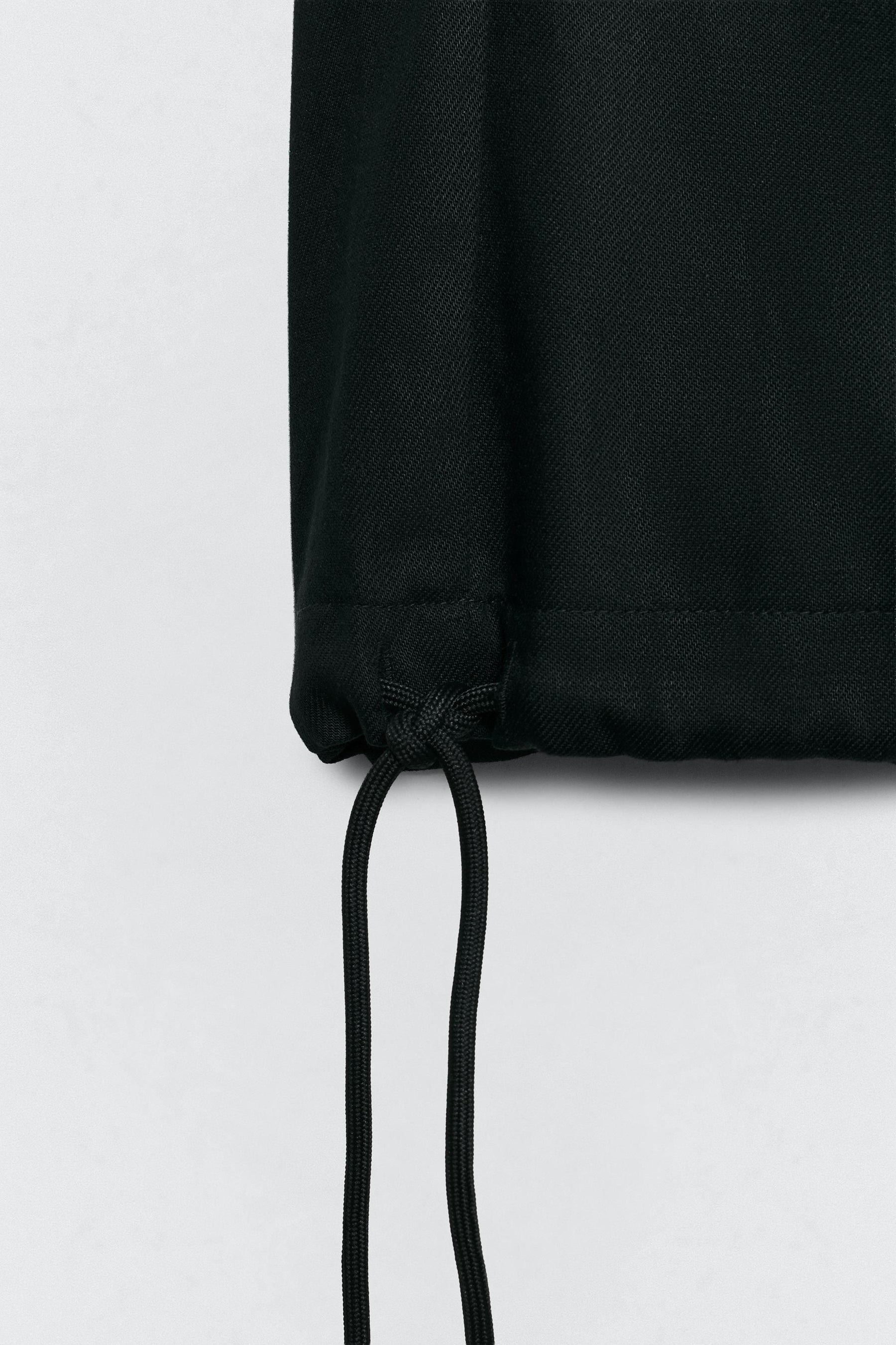 Relaxed Cargo Suit Pants