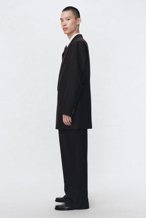 Flannel Smoking Blazer