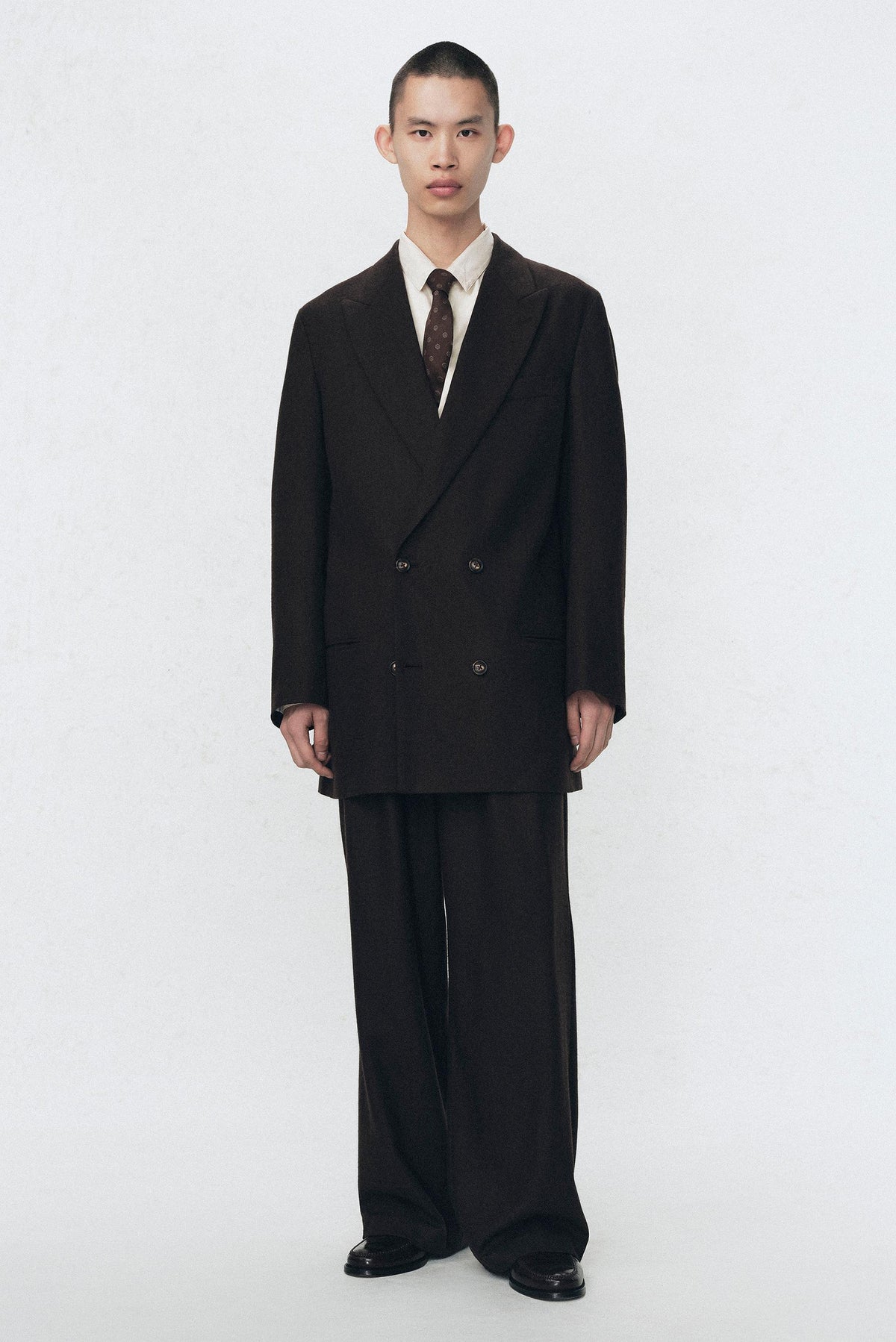 Flannel Smoking Blazer