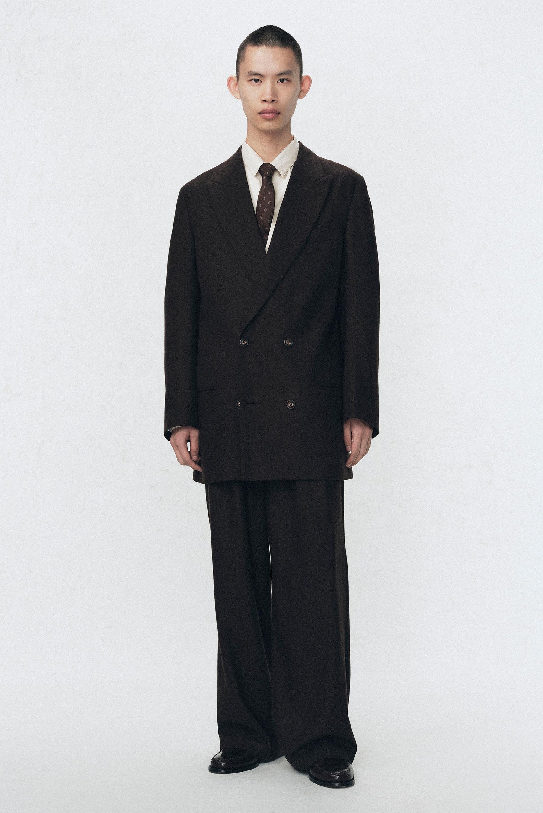 Flannel Smoking Blazer