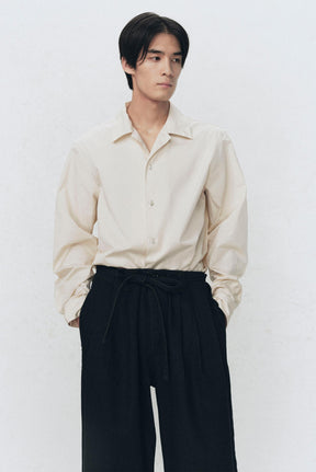 Relaxed Poplin Shirt