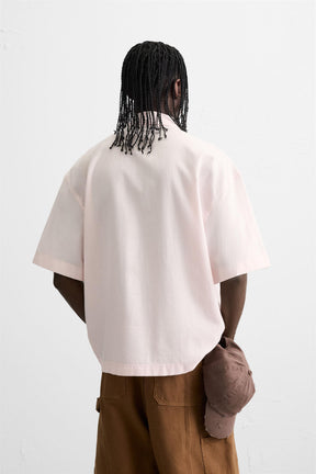 CONTRAST EMBROIDERY SHIRT - Image 3