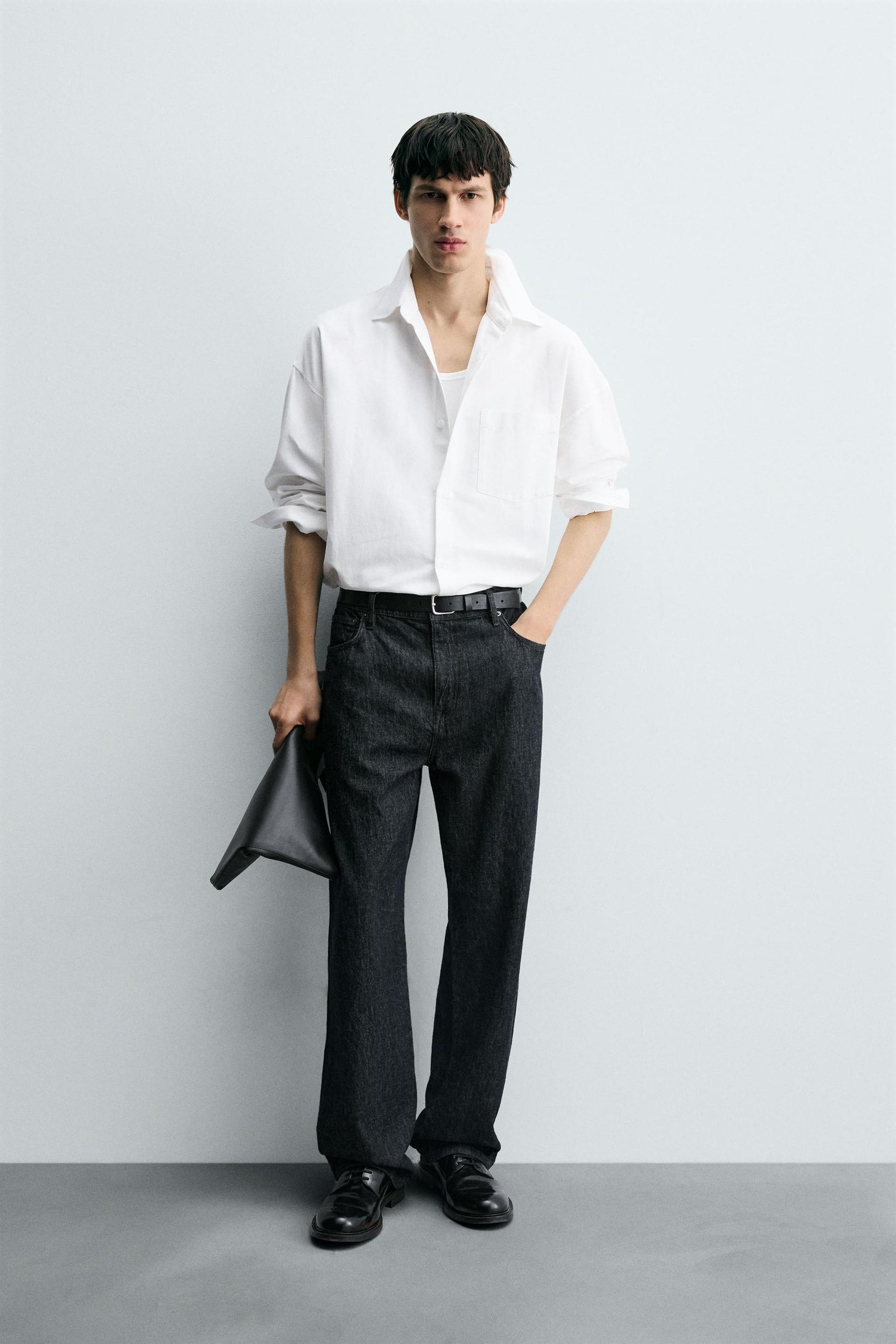OVERSIZED FIT OXFORD SHIRT - Image 1