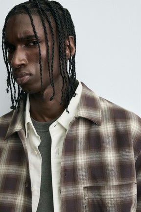 CHECK OVERSHIRT - Image 5
