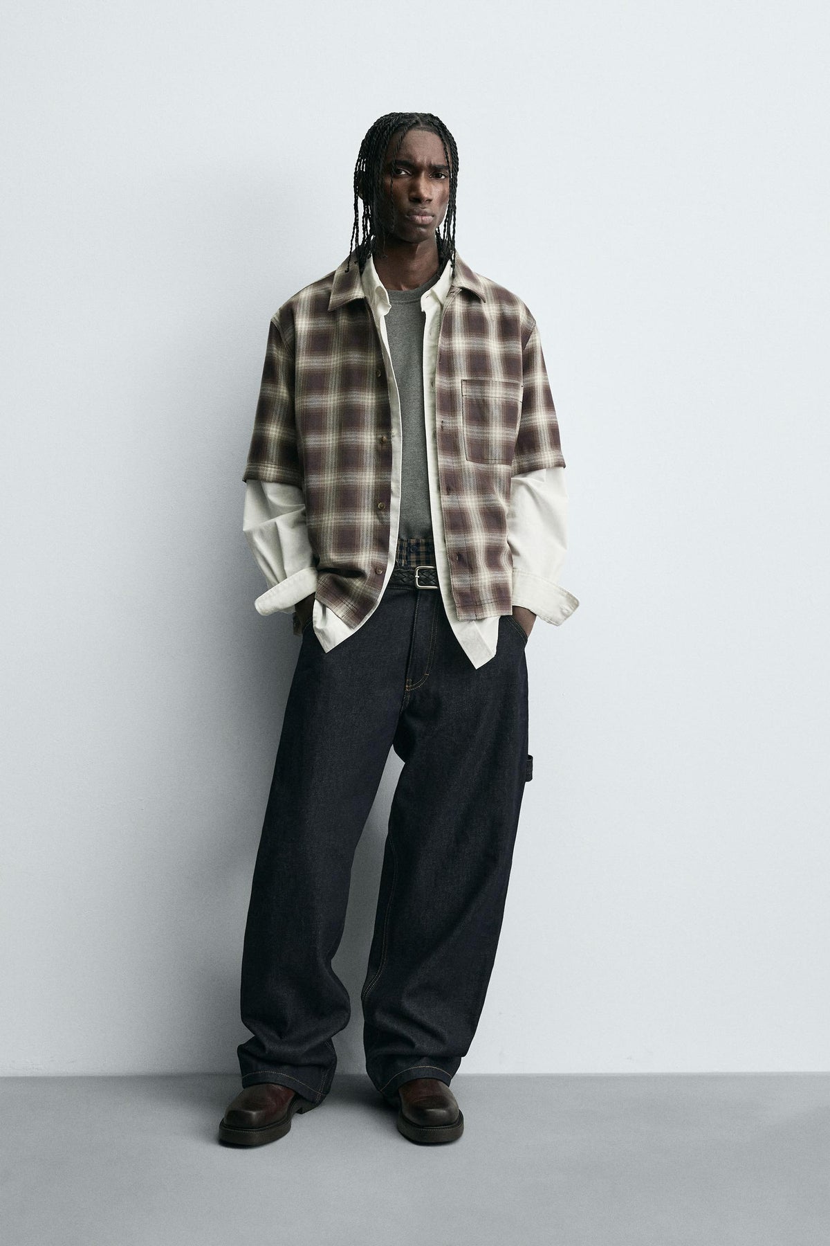 CHECK OVERSHIRT - Image 1