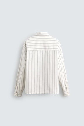 STRIPED SHIRT WITH POCKET - Image 7