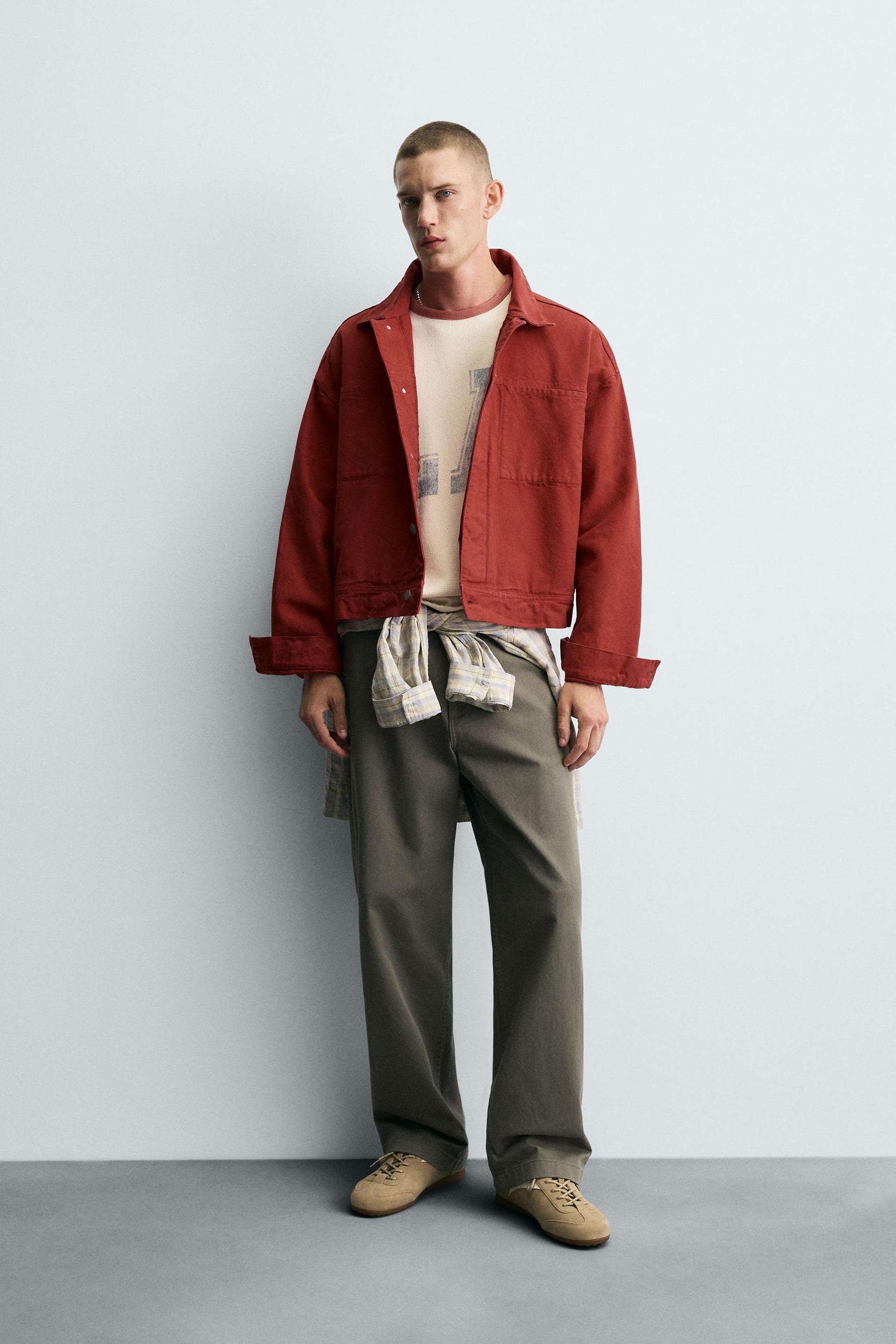 CROPPED FIT JACKET - Image 1