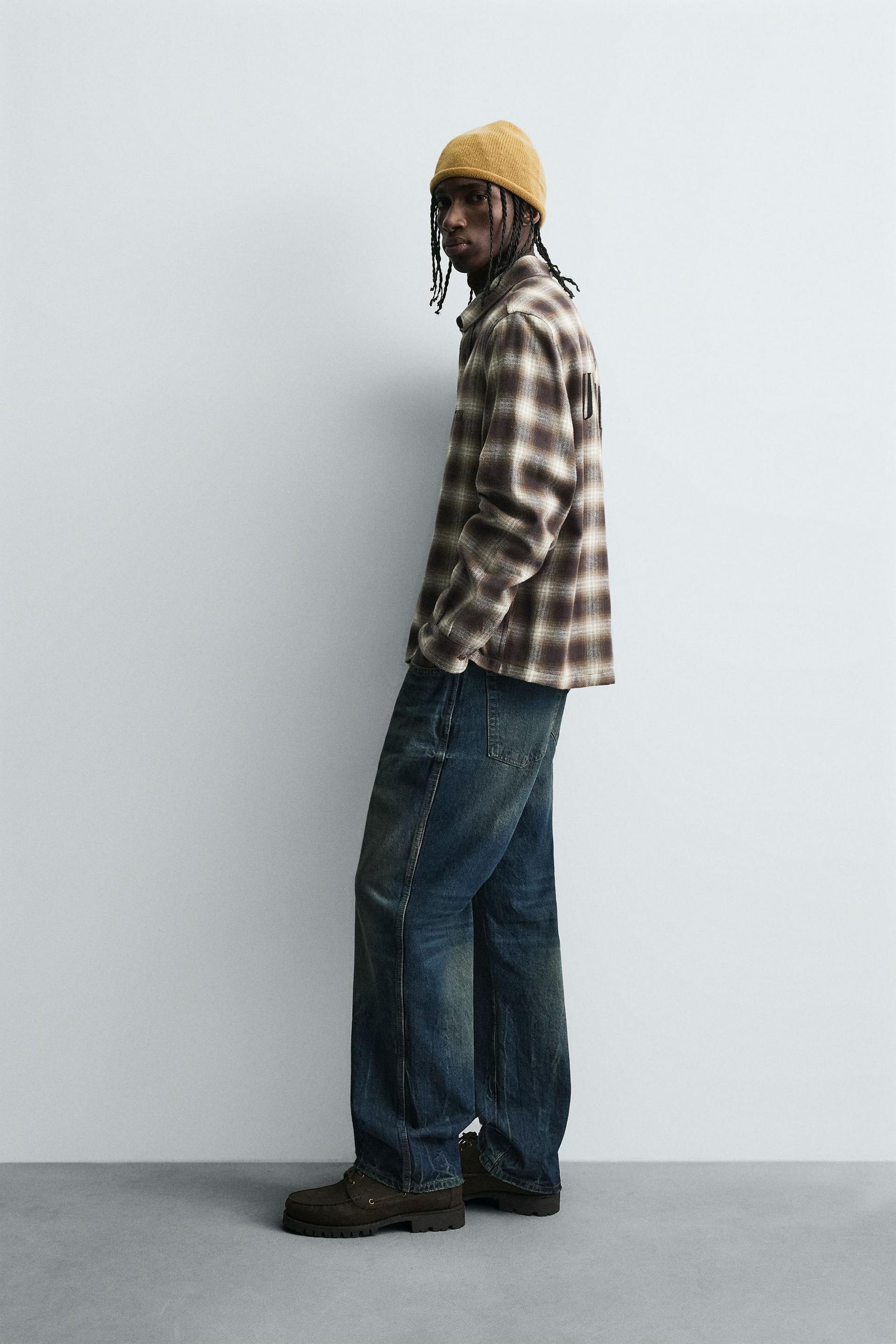 EMBROIDERED CHECK SHIRT - Image 4