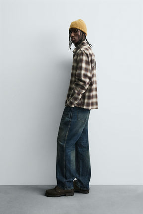 EMBROIDERED CHECK SHIRT - Image 4