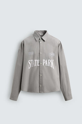 Striped Shirt Embroidery