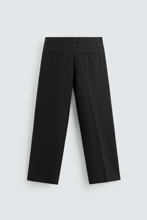RELAXED FIT PLEATED TROUSERS - Image 6