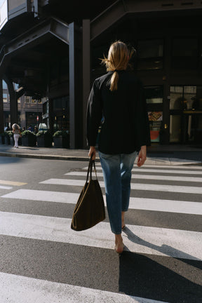 Poplin Shirt with Tabs