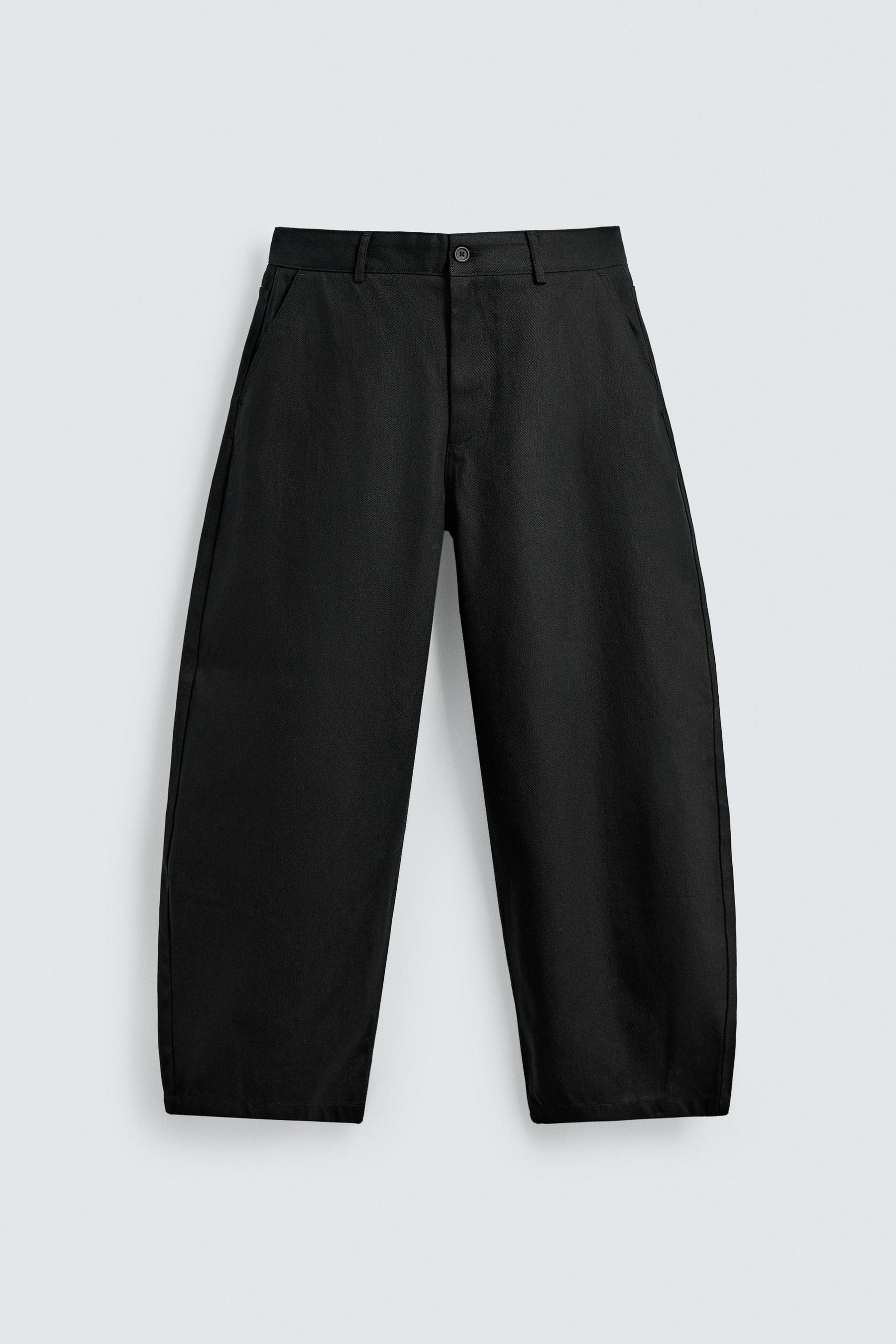 Barrel Leg Trousers