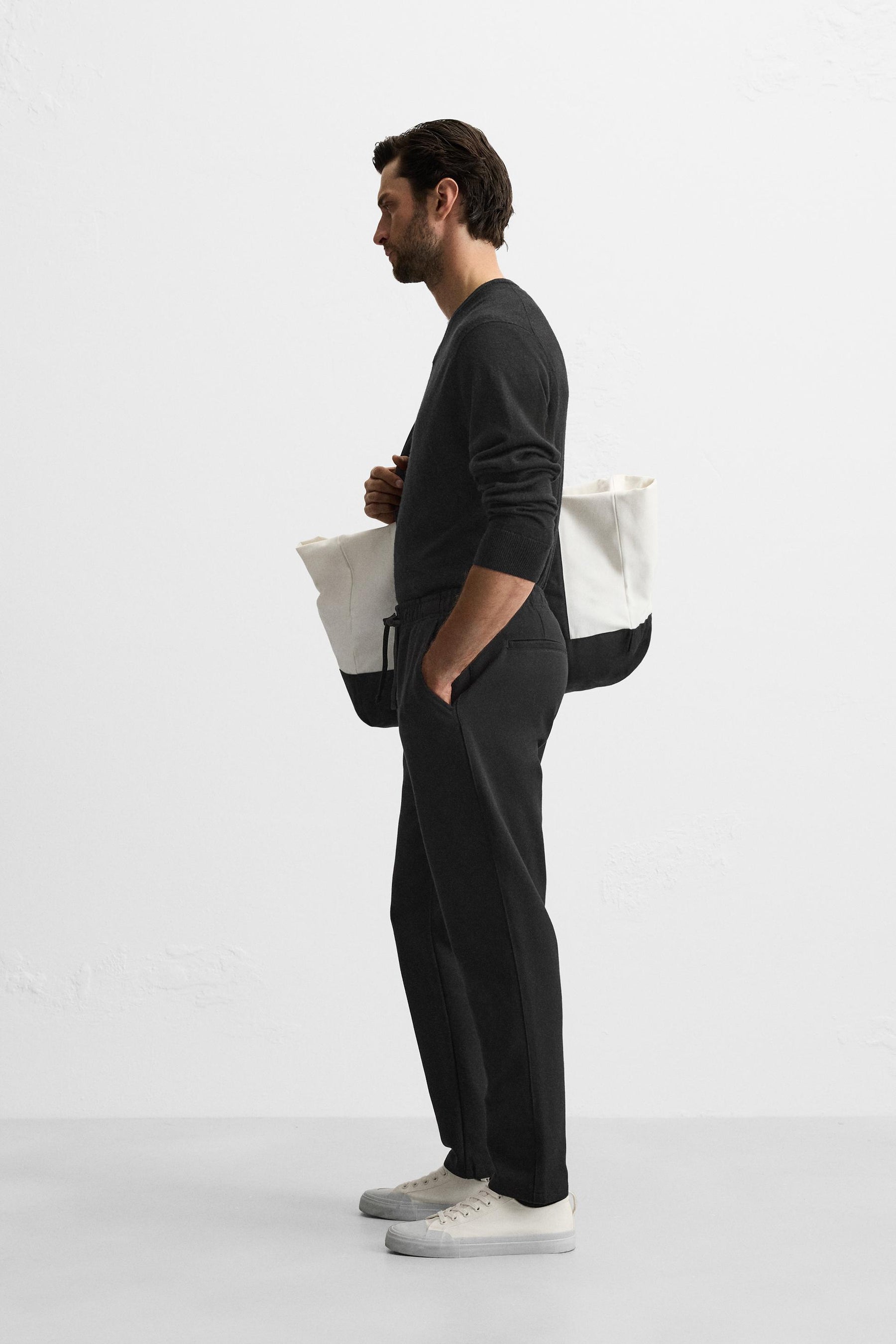 COMFORT JOGGER WAIST TROUSERS - Image 4