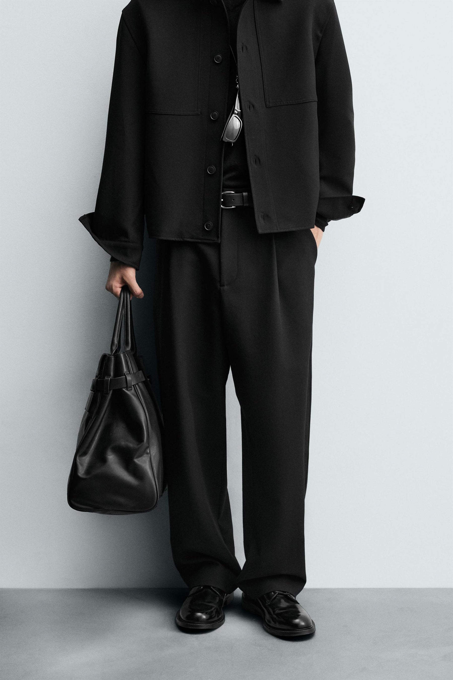 PLEATED RELAXED TROUSERS