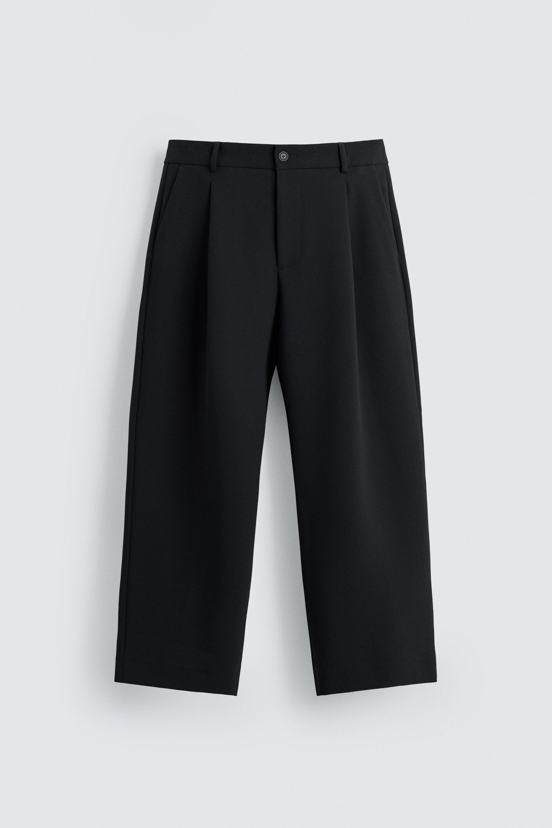 PLEATED RELAXED TROUSERS