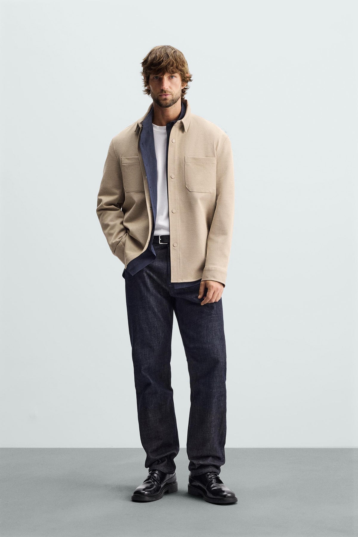 EASY CARE TEXTURED SHIRT - Image 1