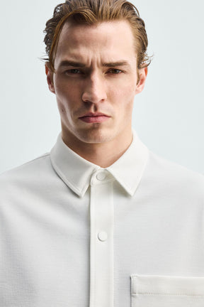 Wrinkle-Free Overshirt