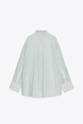 OVERSIZED STRIPED SHIRT