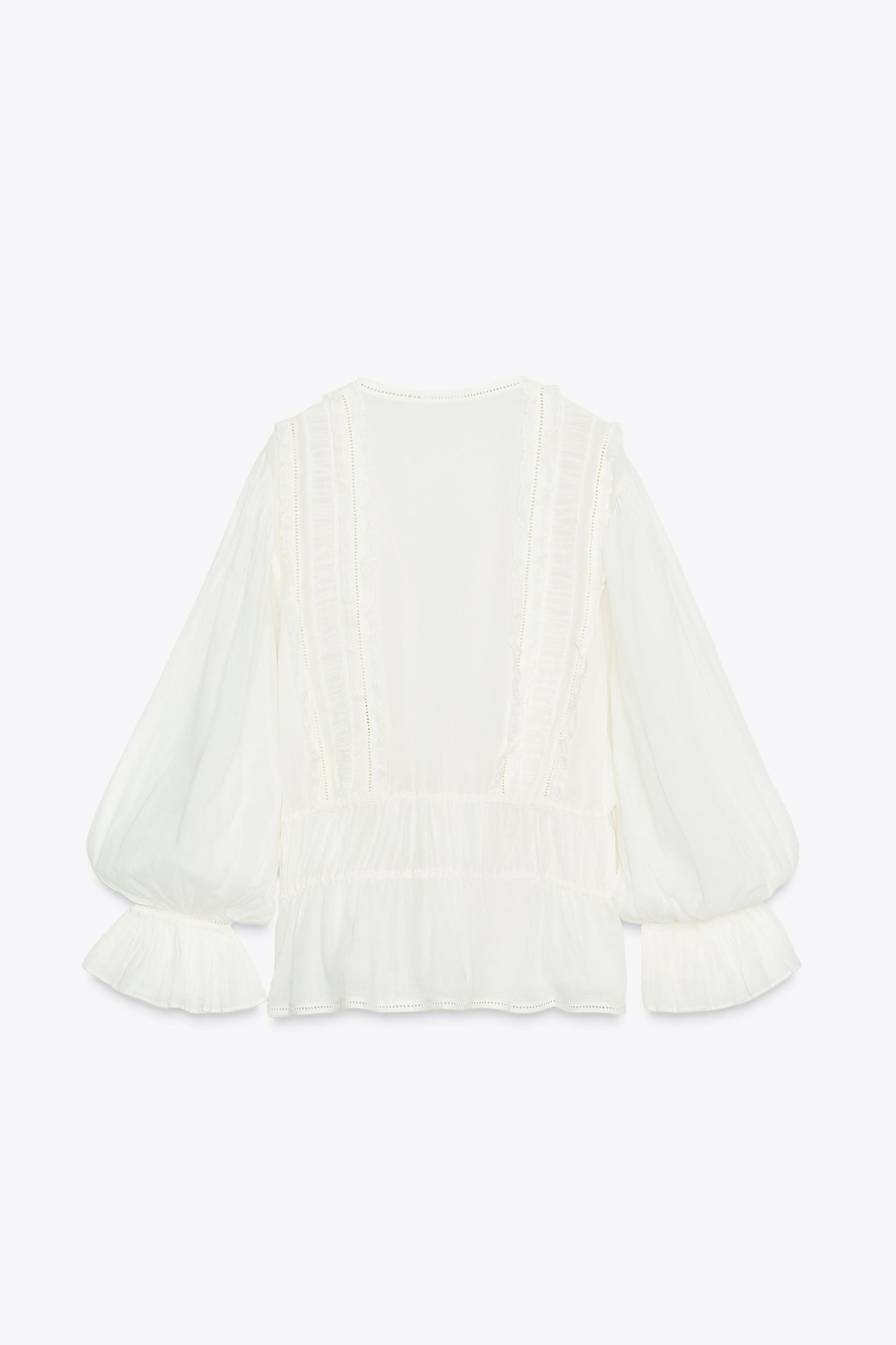 Romantic Ladder Stitch Shirt