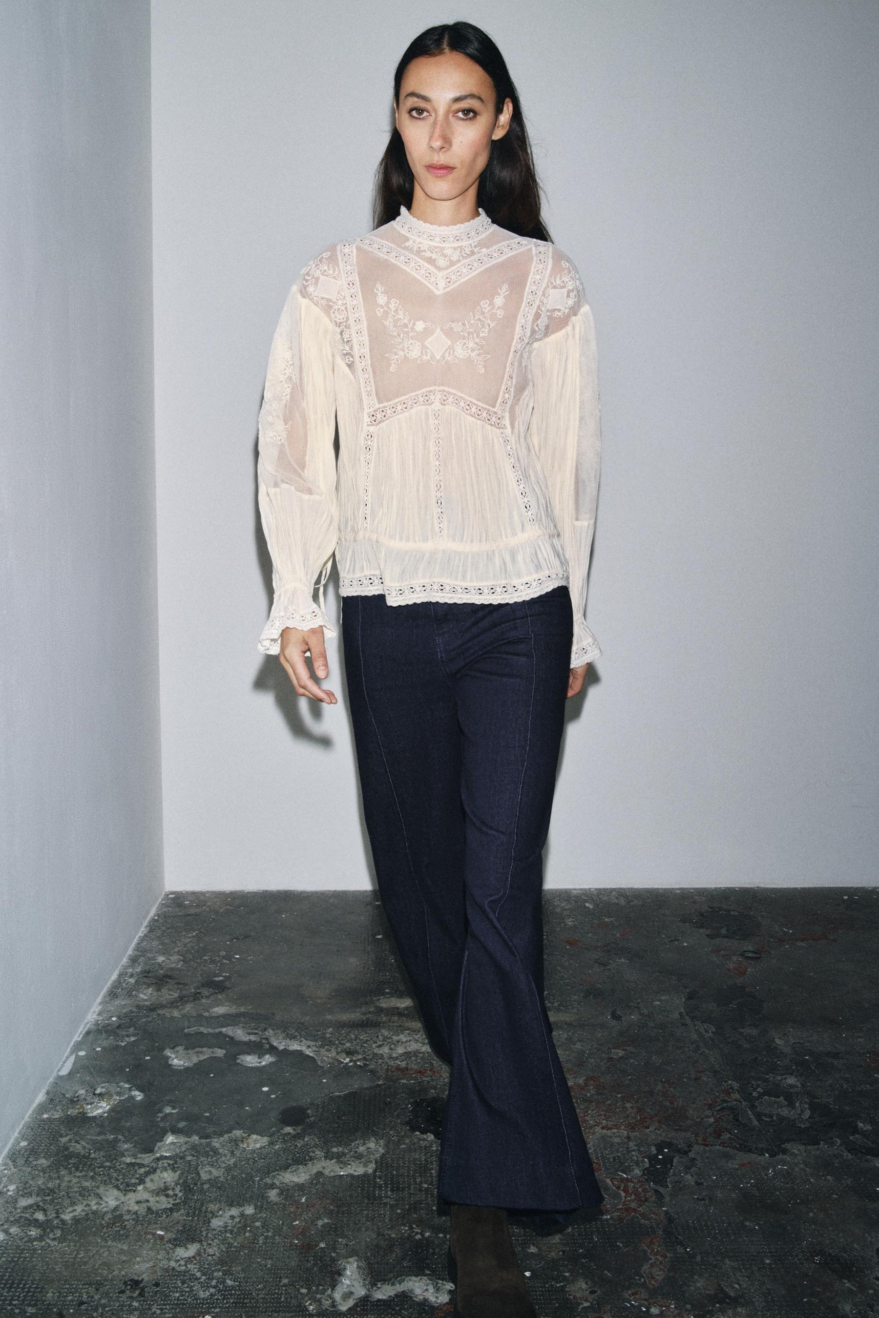 Embroidered Romantic Blouse