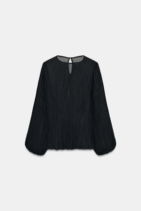 Pleated Blouse