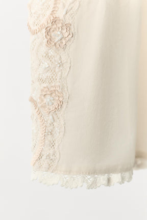 Embroidered Bead Shorts