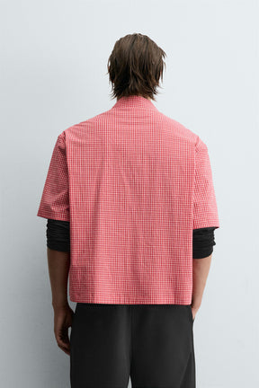 CHECKED RELAXED FIT SHIRT - Image 3
