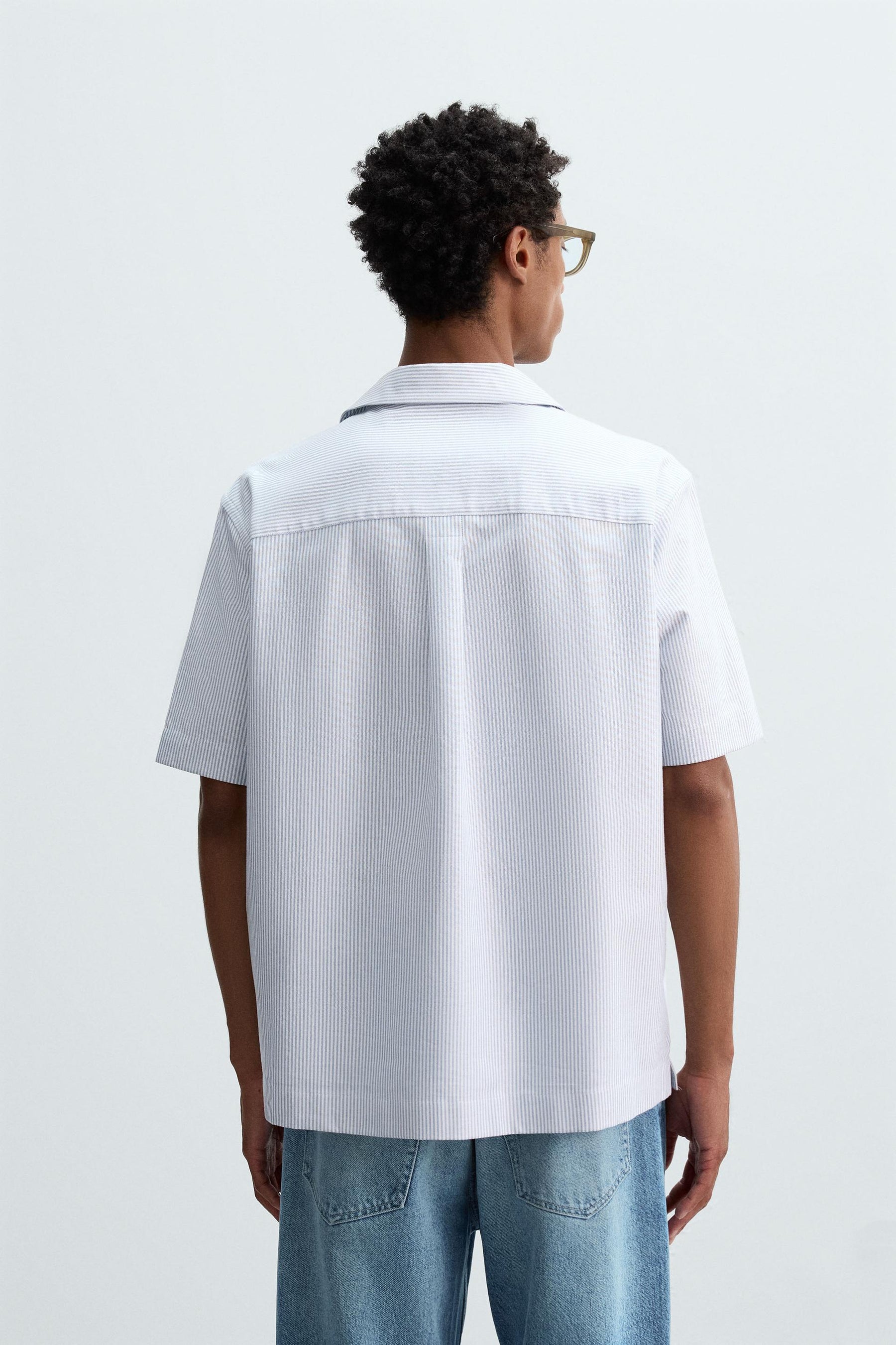 STRIPED OXFORD SHIRT - Image 3