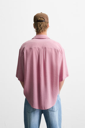 RELAXED FIT FLOWING SHIRT - Image 3