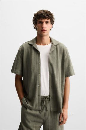 TEXTURED JACQUARD SHIRT - Image 2