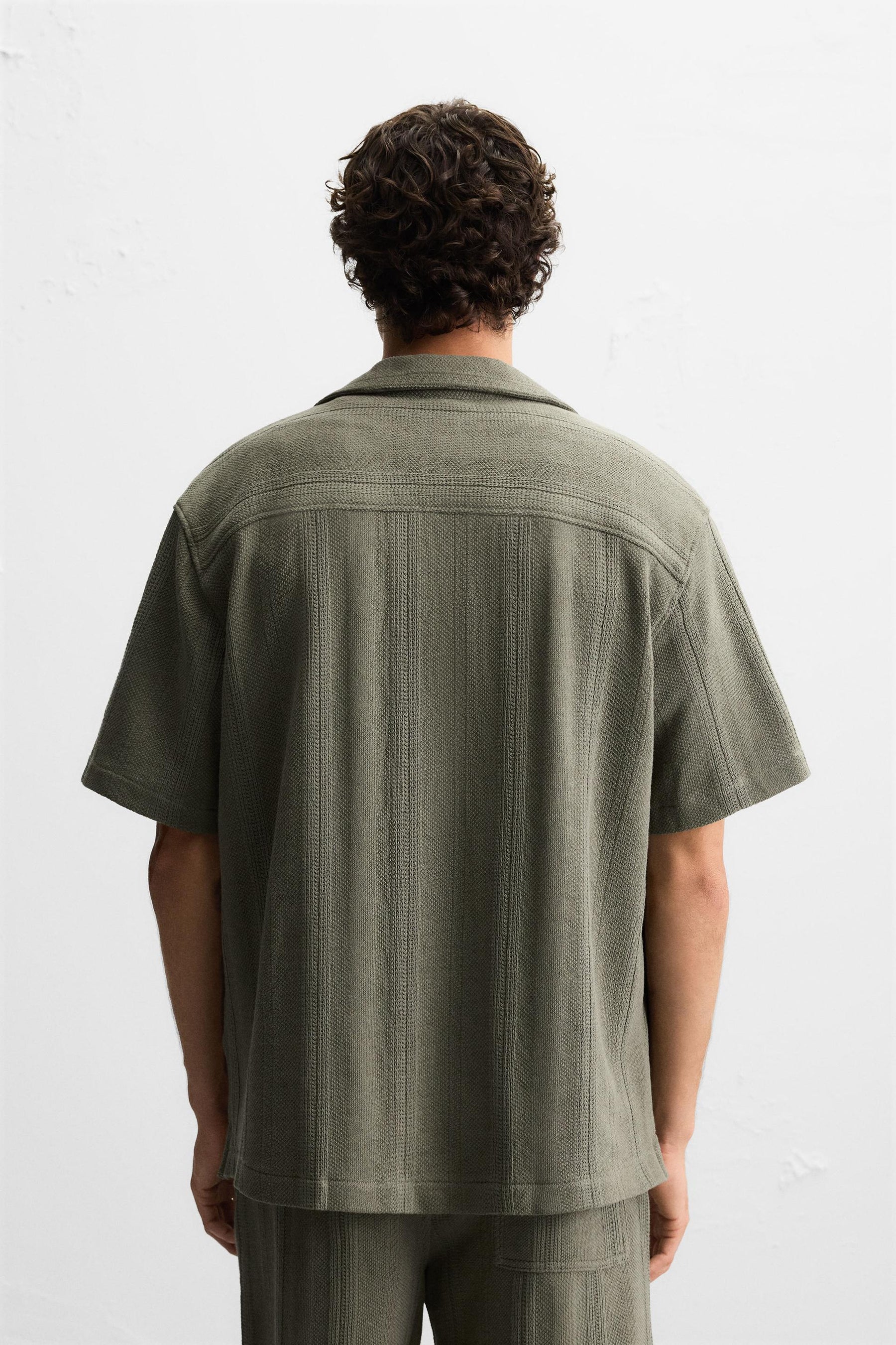 TEXTURED JACQUARD SHIRT - Image 3