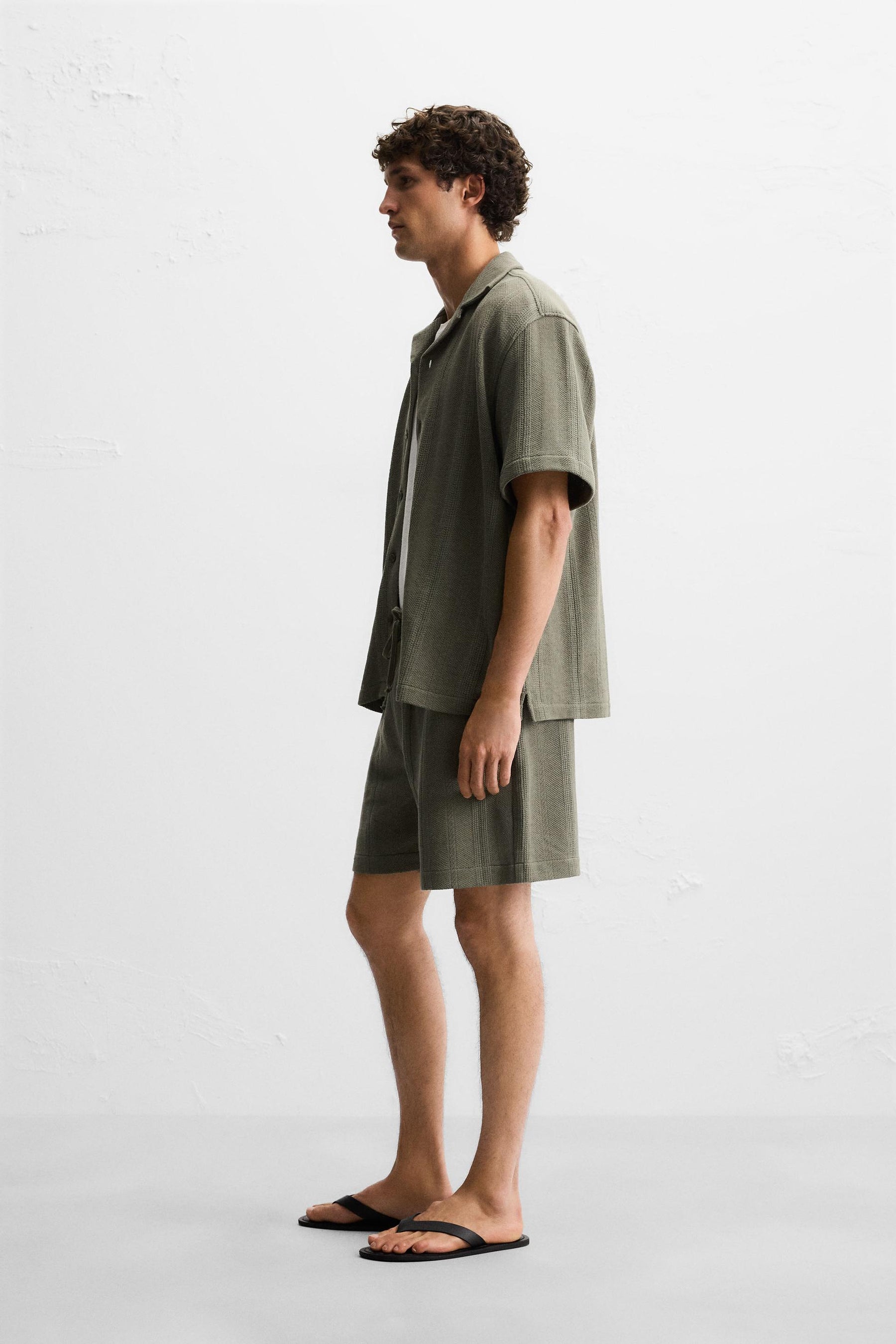 TEXTURED JACQUARD SHIRT - Image 4