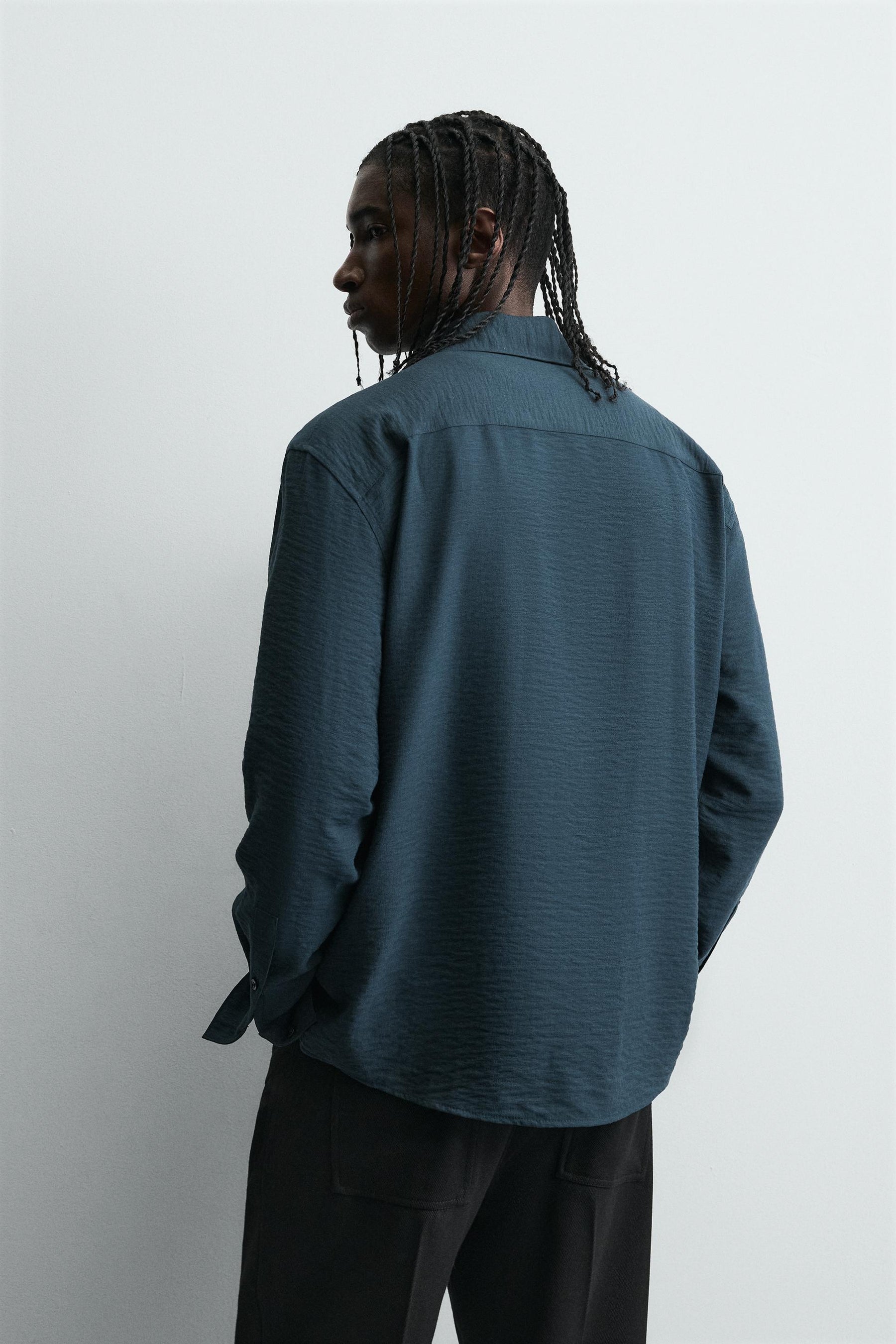 FLOWING SHIRT WITH PINTUCKS - Image 3