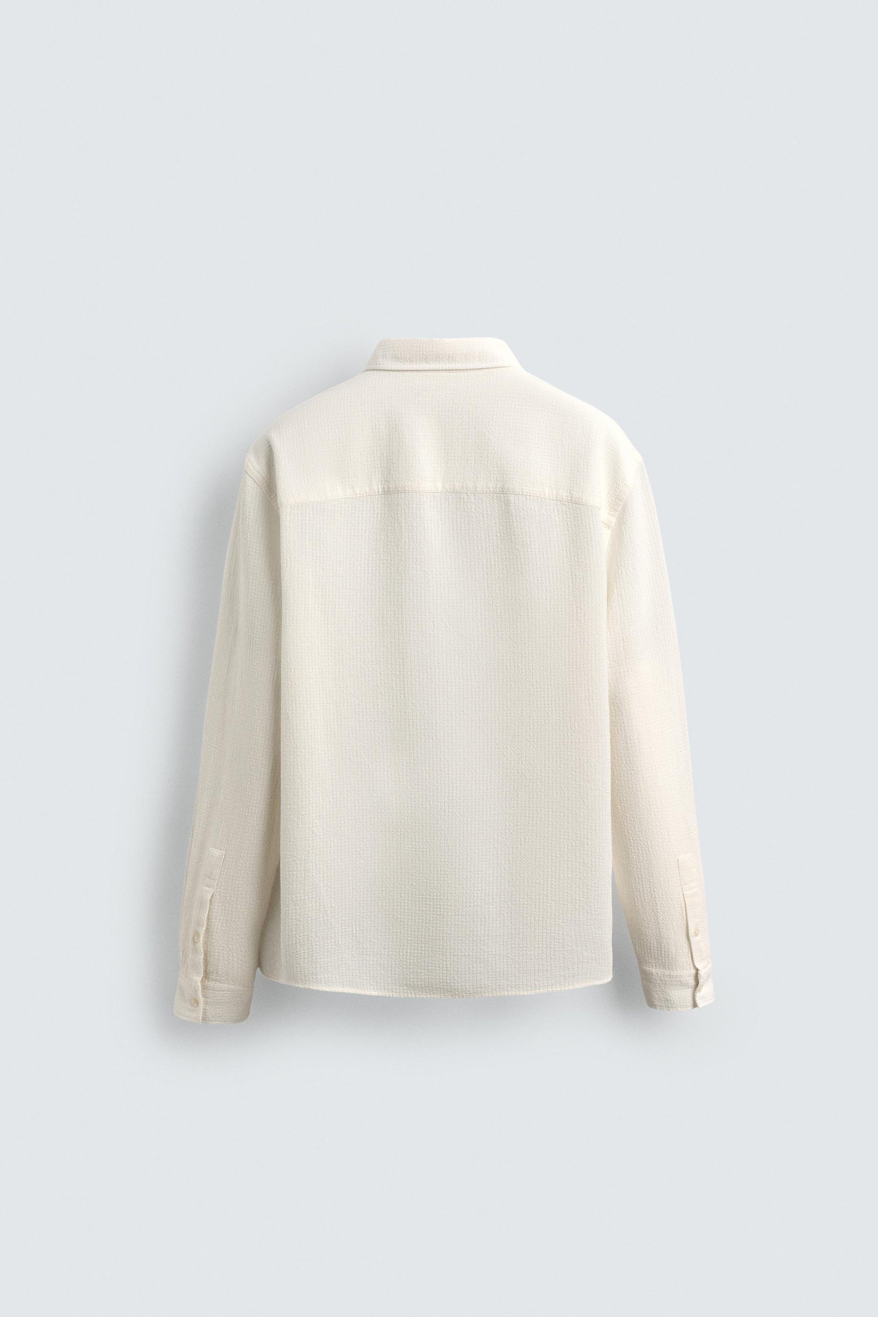 TEXTURED CHECK SHIRT - Image 6