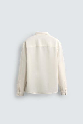 TEXTURED CHECK SHIRT - Image 6