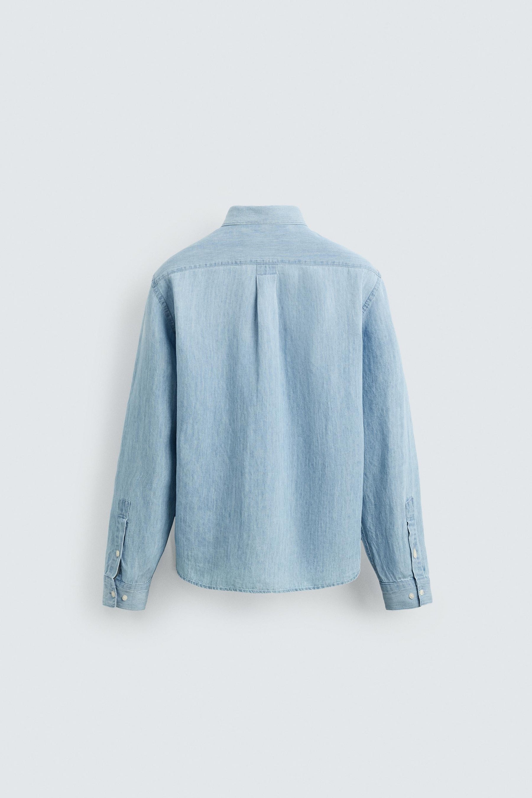 REGULAR FIT DENIM SHIRT - Image 8