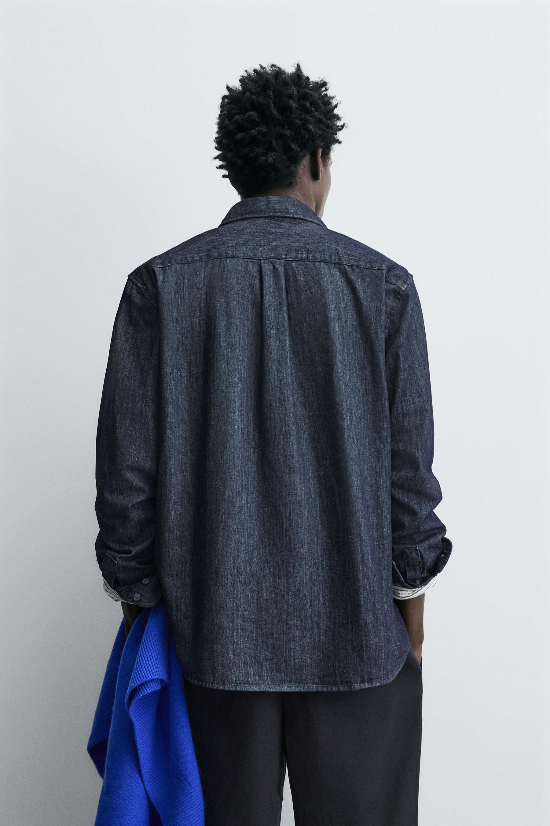 REGULAR FIT DENIM SHIRT - Image 3