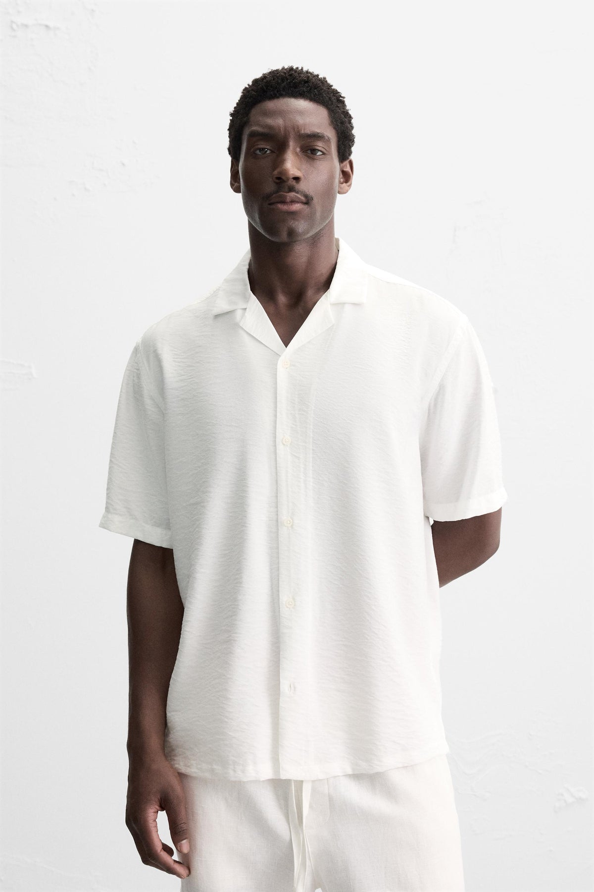 RELAXED FIT FLOWING SHIRT - Image 2