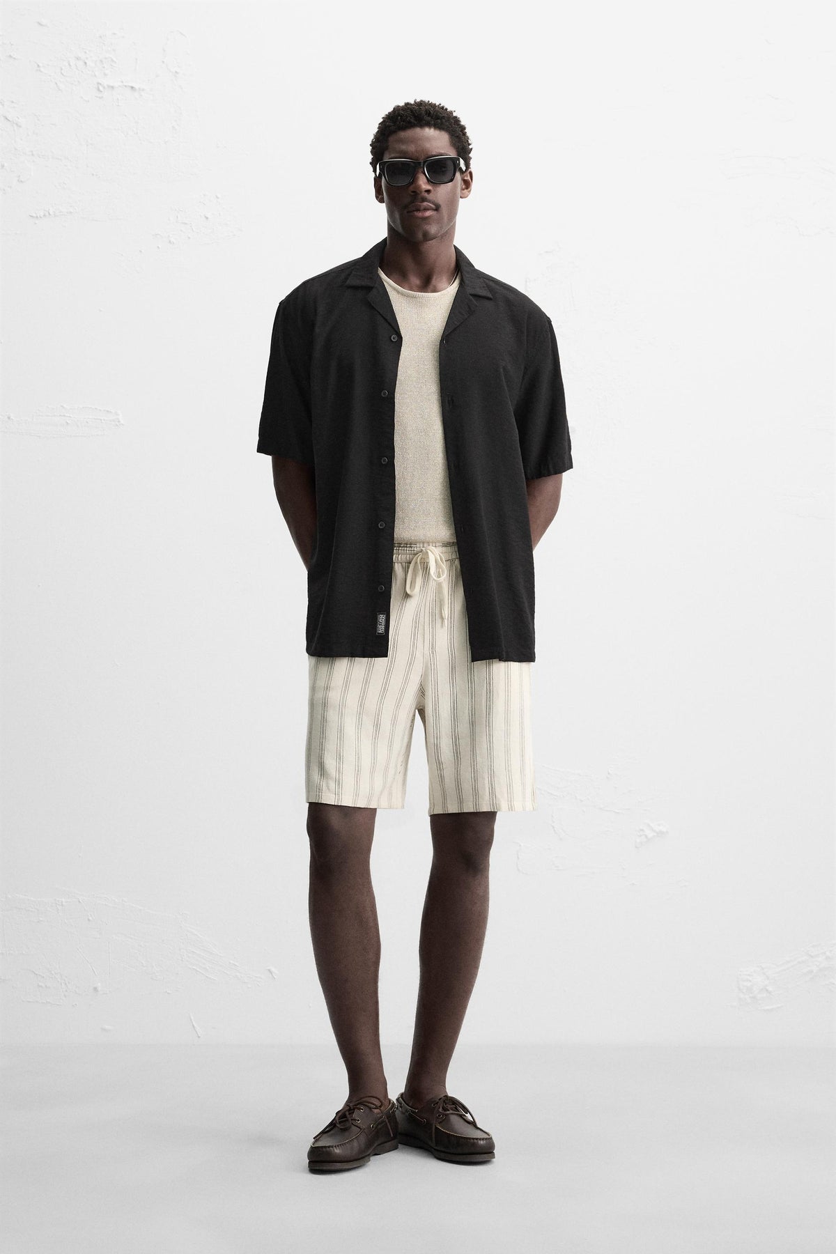RELAXED FIT FLOWING SHIRT - Image 1