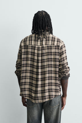 Relaxed Checkered Shirt