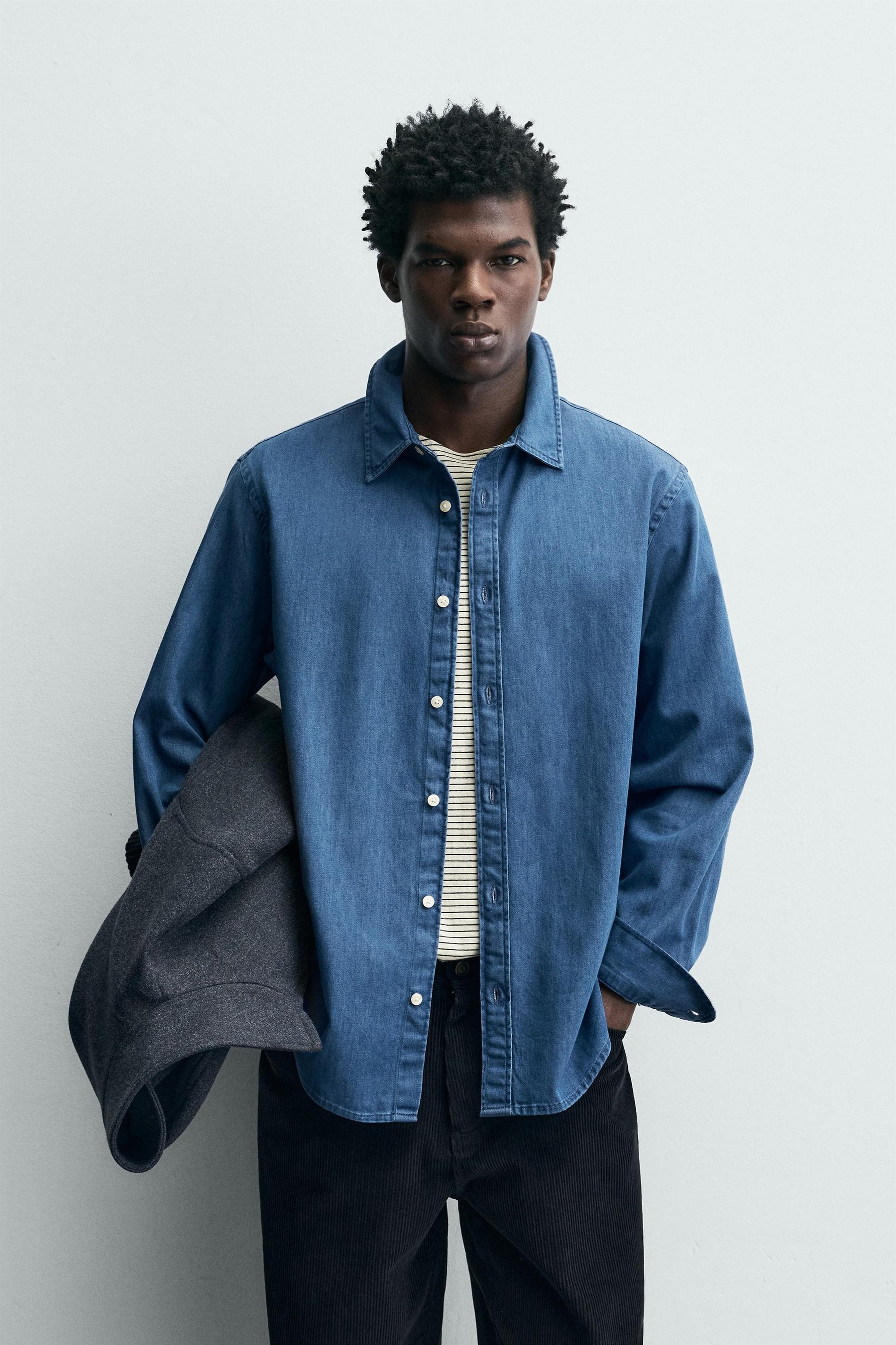 Relaxed Denim Shirt