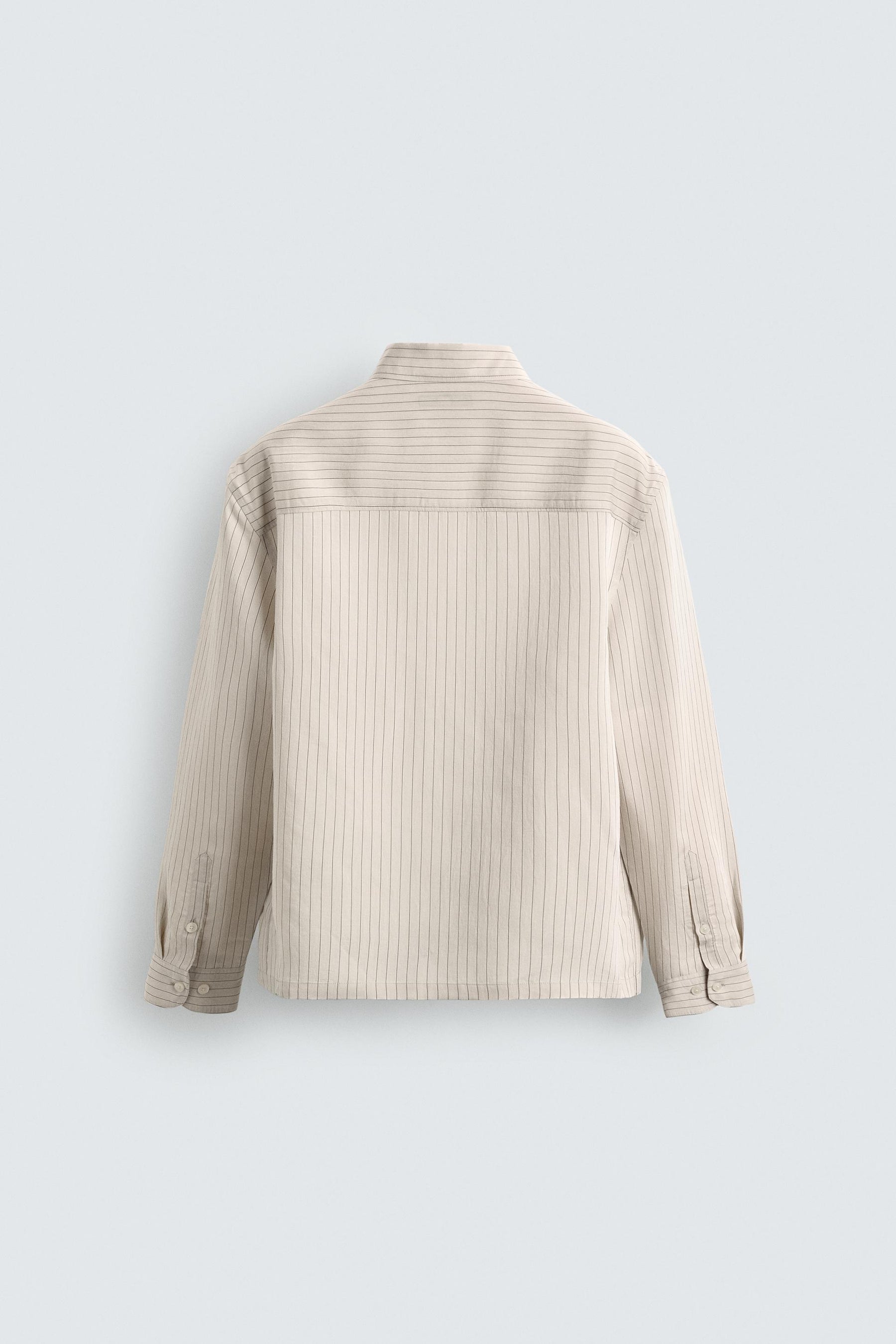 STRIPED RELAXED FIT SHIRT - Image 7