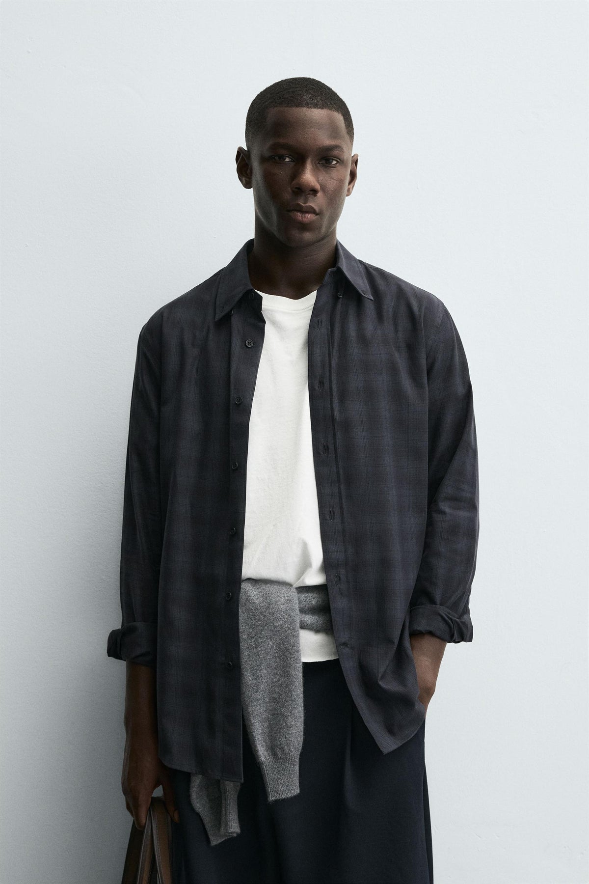 REGULAR FIT CHECK SHIRT - Image 2