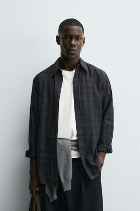 REGULAR FIT CHECK SHIRT - Image 2